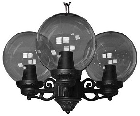 Подвесной светильник Fumagalli Globe 250 черный арт. G25.120.S30.AZE27