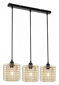 Подвесной светильник Escada Grid черный арт. 10190/3S Gold
