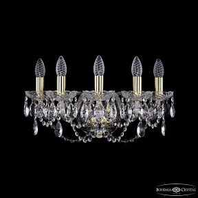 Бра Bohemia Ivele Crystal 1402 золото арт. 1402B/5/160 G