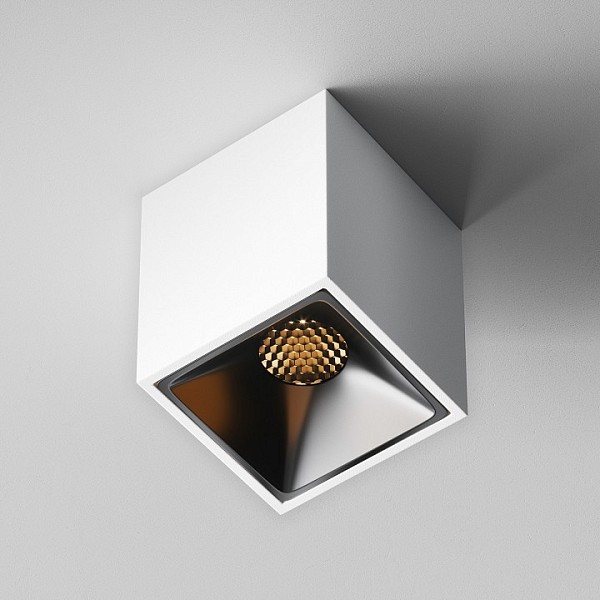 Накладной светильник Maytoni Technical Alfa LED белый арт. C065CL-8W2.7K-SQ-WB