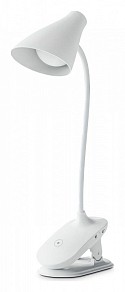 Настольная лампа офисная Ambrella Light DE белый арт. DE705