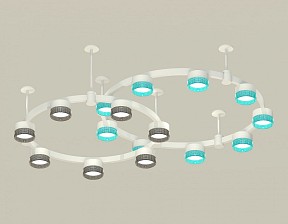 Подвесная люстра Ambrella Light XR белый арт. XR92211200