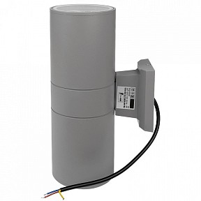Накладной светильник Jazzway  серый арт. PWL-300110/30D 2x12w 6500K  GR