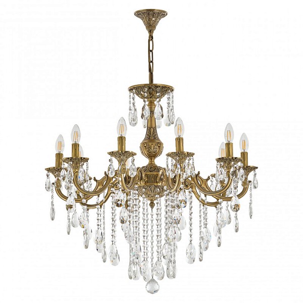 Подвесная люстра Bohemia Ivele Crystal AL7801 золото арт. AL78101/10/250 B FP