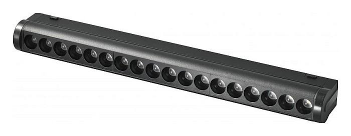Накладной светильник iLedex Technical VISION48/25 черный арт. 4825-041-L305-18W-36DG-3000K-BK