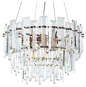 Подвесная люстра Arte Lamp Nicoletta золото арт. A1052SP-8GO