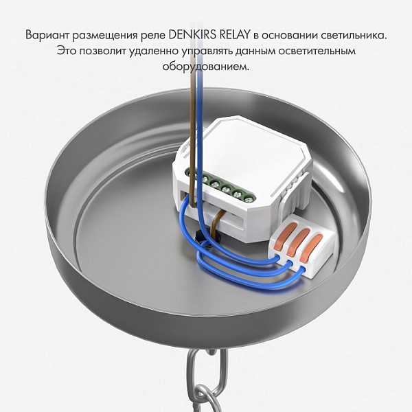 Контроллер Denkirs Relay белый арт. RL1003-DM/1