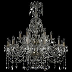 Подвесная люстра Bohemia Art Classic 11.12 бронза арт. 11.12.12+6.300.2d.XL-94.Br.Sp