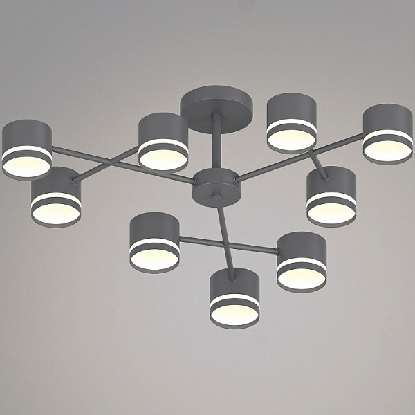 Люстра на штанге Reluce 96730 серый арт. 96730-0.3-09 GX53 GREY