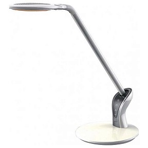 Настольная лампа офисная Uniel TLD-547 белый арт. TLD-547 White/LED/400Lm/3300-6000K/Dimmer
