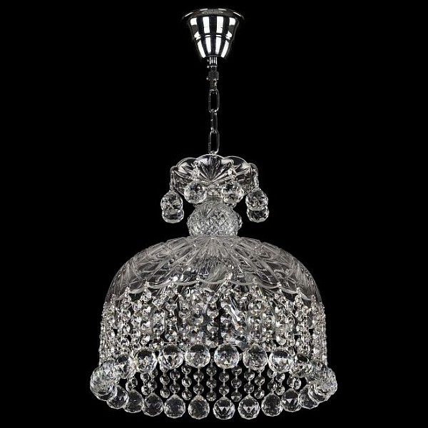 Подвесной светильник Bohemia Ivele Crystal 1478 металл арт. 14781/30 Ni Balls