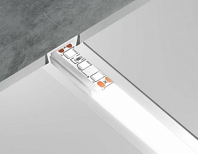 Профиль Ambrella Light GP белый арт. GP1001WH