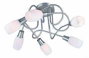 Потолочная люстра Arte Lamp Volare металл арт. A4591PL-6SS