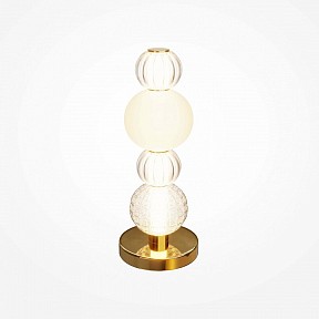 Настольная лампа декоративная Maytoni Воротник золото арт. MOD301TL-L18G3K1