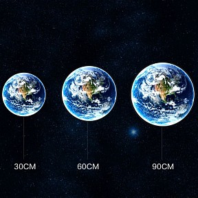 Накладной светильник Imperiumloft COSMOS EARTH черный арт. cosmos-earth01