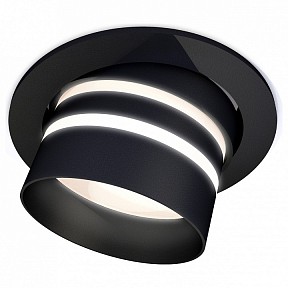 Встраиваемый светильник Ambrella Light XC черный арт. XC7652082