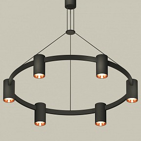 Подвесная люстра Ambrella Light XB черный арт. XB9022153