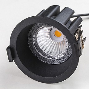 Встраиваемый светильник Lightstar Ciclone черный арт. 385047