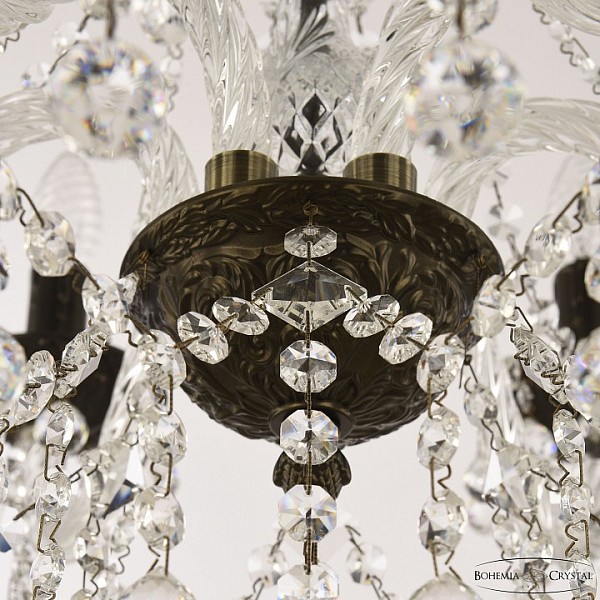 Подвесная люстра Bohemia Ivele Crystal AL1609 бронза арт. AL16309/6/195 PD