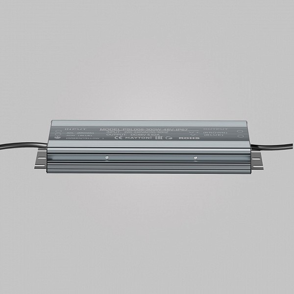 Блок питания Maytoni Power Supply Magnetic серый арт. PSL008-300W-48V-IP67