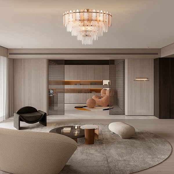 Люстра на штанге Arte Milano Sorrento-1309 золото арт. 371309/9/40/580 GD