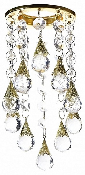 Встраиваемый светильник Dio D’Arte Vaiano золото арт. Vaiano GU10.5.14.8.100 G