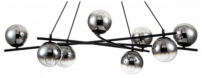 Подвесная люстра Escada Balance черный арт. 1119/8S Black