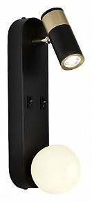 Бра с подсветкой F-promo Invento черный арт. 4171-2W