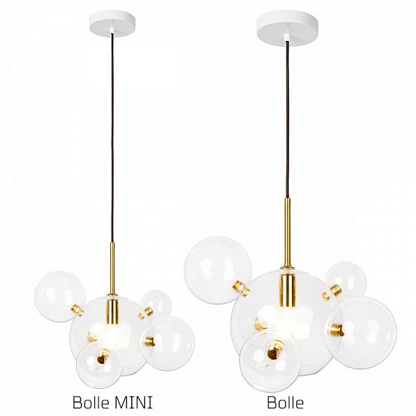 Подвесной светильник Loft it Bolle золото арт. 2027-P6 mini