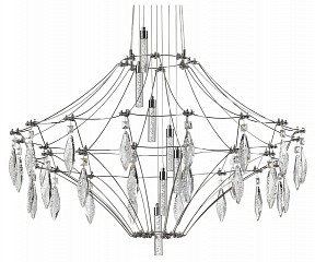 Подвесная люстра Odeon Light Flamenco хром арт. 6699/51CL