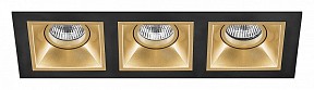 Встраиваемый светильник Lightstar Domino черный арт. D537030303