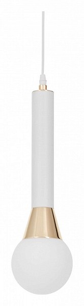 Подвесной светильник LUMINA DECO Folino белый арт. LDP 7012-1B WT+GD