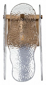 Накладной светильник Indigo Eleganza желтый арт. 12019/1W Brass