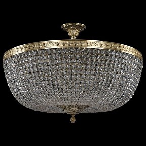 Светильник на штанге Bohemia Ivele Crystal 1915 золото арт. 19151/80IV G C1