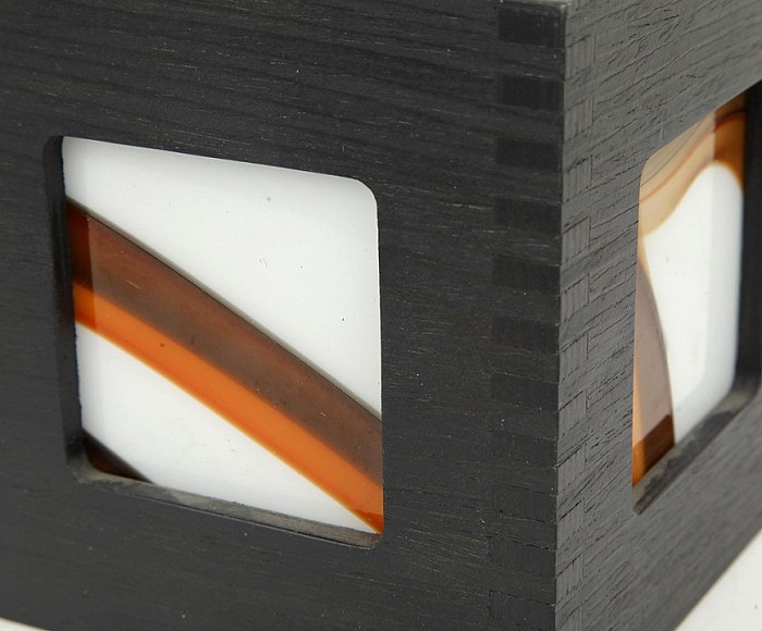 Настольная лампа декоративная MM Lampadari Window коричневый арт. D038/L1 V1607