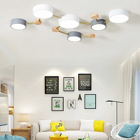 Потолочная люстра Imperiumloft SOLEN кремовый арт. SOLEN01