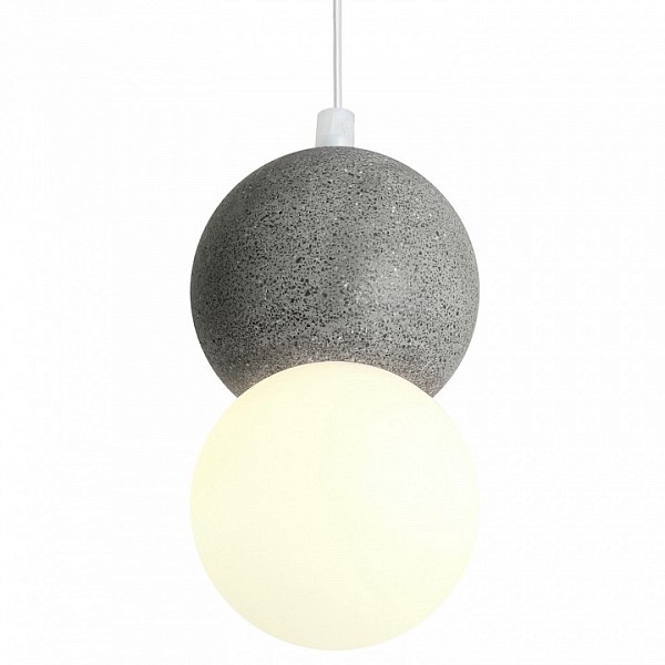 Подвесной светильник Freya Concrete белый арт. FR5484PL-01W1