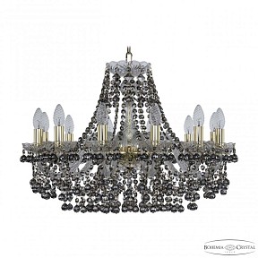 Подвесная люстра Bohemia Ivele Crystal 1409 золото арт. 1409/12/240 G R731