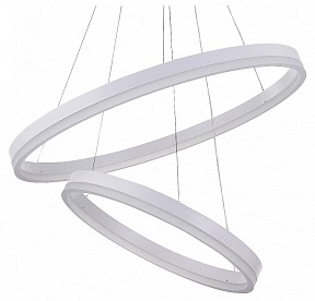 Подвесной светильник Natali Kovaltseva Oreol белый арт. LED LAMPS 81297