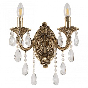 Бра Bohemia Ivele Crystal AL7801 золото арт. AL7801B10/2/175 B GB