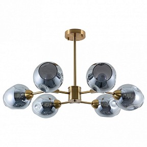 Люстра на штанге Arte Lamp Yuka бронза арт. A7759PL-6PB