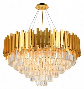Подвесной светильник Natali Kovaltseva VERTIGO золото арт. VERTIGO 81440/12C GOLD