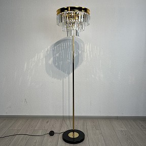 Торшер Imperiumloft Odeon Clear Glass Floor золото арт. 241415-22