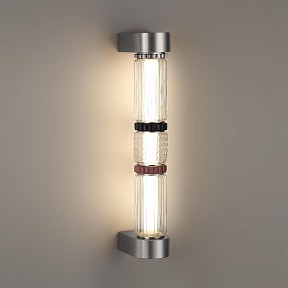 Накладной светильник Odeon Light COLLIER никель арт. 5456/12WL