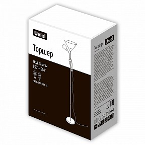 Торшер с подсветкой Uniel UML-T520 черный арт. UL-00010194