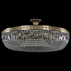 Светильник на штанге Bohemia Ivele Crystal 1904 золото арт. 19041/80IV G