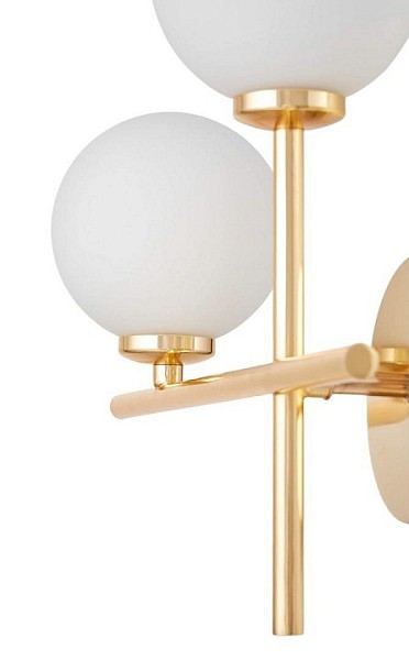 Бра LUMINA DECO Marsiada золото арт. LDW 6033N-2 FGD