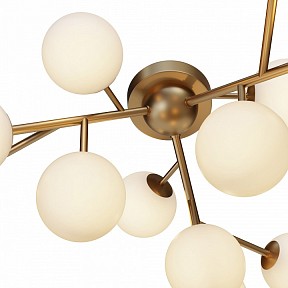 Потолочная люстра Maytoni Dallas желтый арт. MOD545CL-12BS