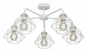 Люстра на штанге Vitaluce V4258 белый арт. V4258-0/5PL