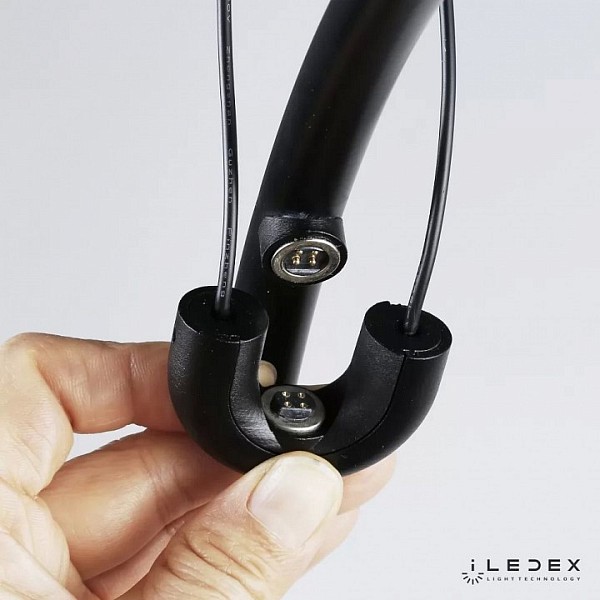 Подвесной светильник iLedex Zoom черный арт. 10339P/A2-35W-3000K BK-WH